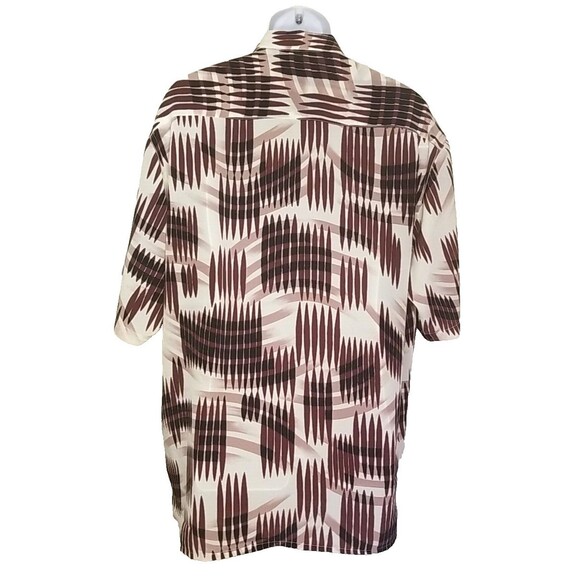 Vintage Bassiri Limited Collection Men's Short Sleeve Button Down Shirt XL T53 - Picture 3 of 5